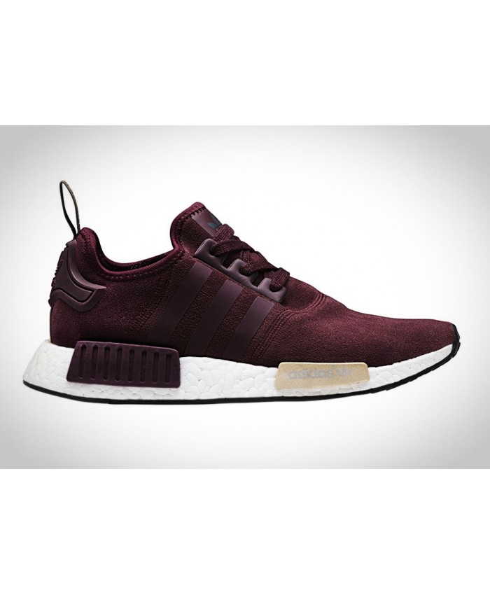 adidas nmd r1 Bordeaux homme