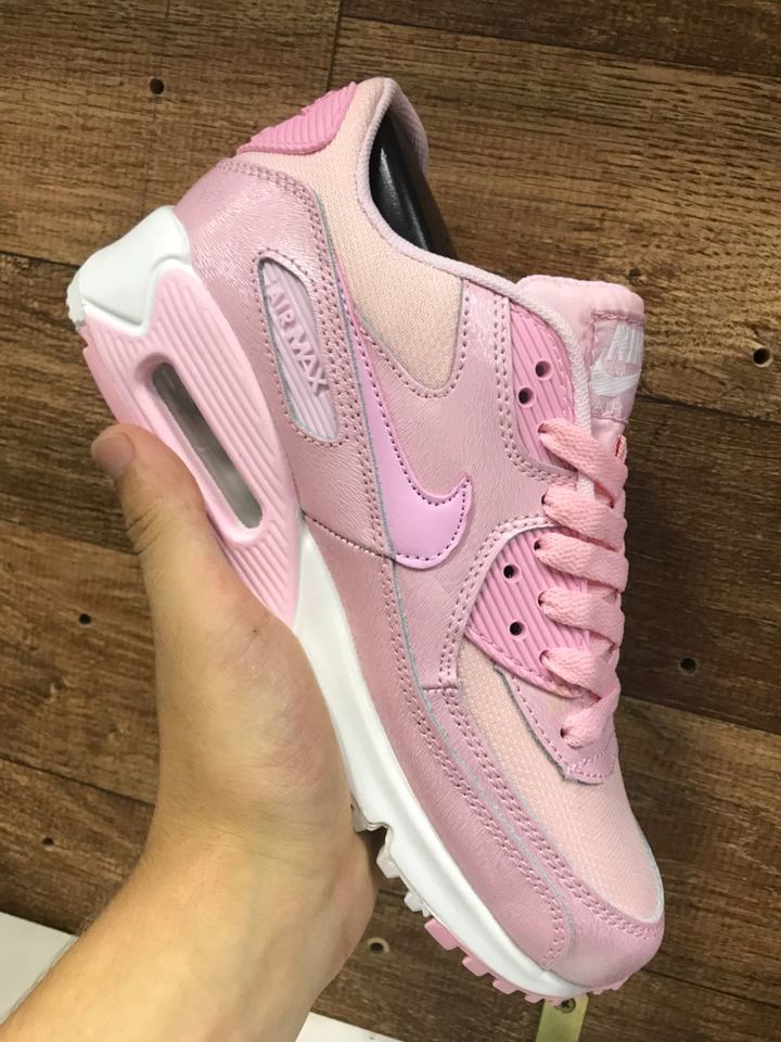 air max 90 feminino rosa claro